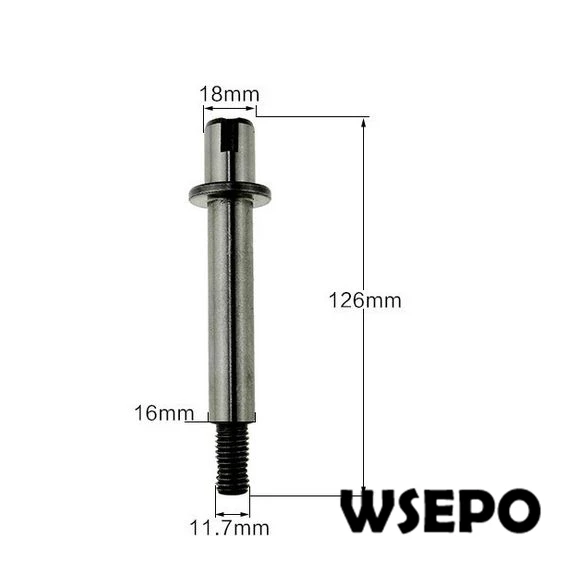Качество OEM! Реверсивный вал для 170F(7HP) газовый двигатель или 170F/173F 4 ~ 5HP дизельный с
