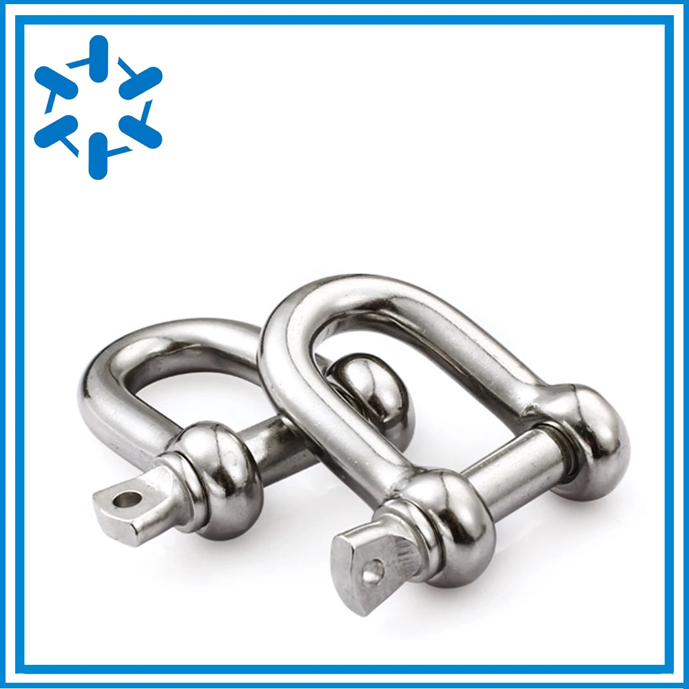 10 шт./лот U-образные болты из нержавеющей стали типа D Скоба M4 M5 M6 M8 M10 тип u-образный