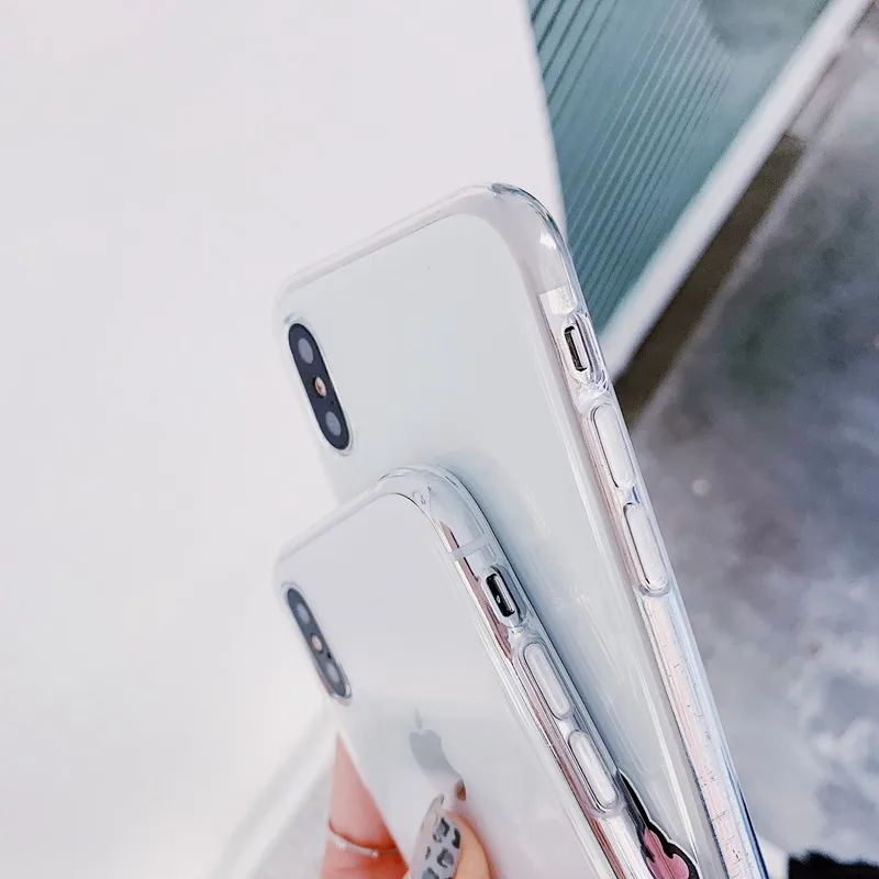 Чехол для iPhone X XS Max XR с забавным рисунком поросенка из мультфильма милый чехол