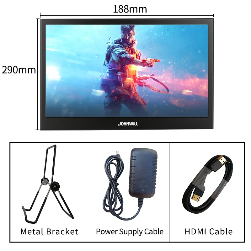 11," ЖК-монитор для ПК 1080P ips HD планшетный компьютер дисплей для Raspberry Pi PS4 Windows 7 8 10 портативный ЖК 10,1" Мини монитор