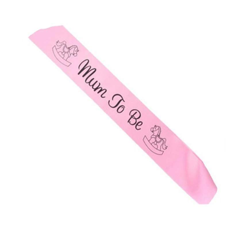 Mum To Be Sash Baby Shower Decoration Newborn Party Boys Or Girls Pregnant Mom Favor Gifts ASD092 | Дом и сад