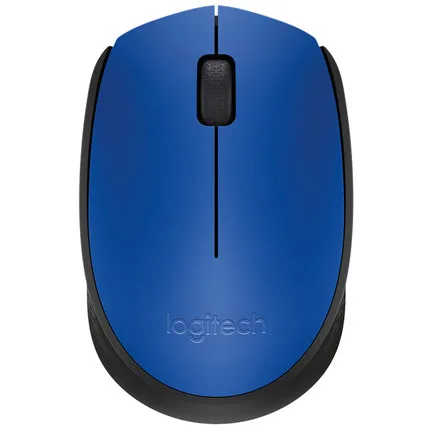 BLUE logitech M171 игровой Мышь 2,4 ГГц Беспроводной 1000 Точек на дюйм решении Мощность Nano приемник для ПК ноутбук Mac - Цвет: BLUE