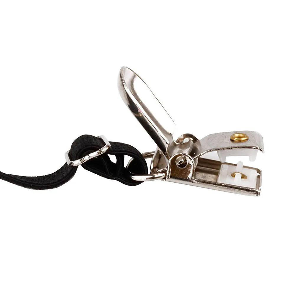 Подтяжки для рубашки мужские регулируемые помочи с зажимами 1 пара|Мужские