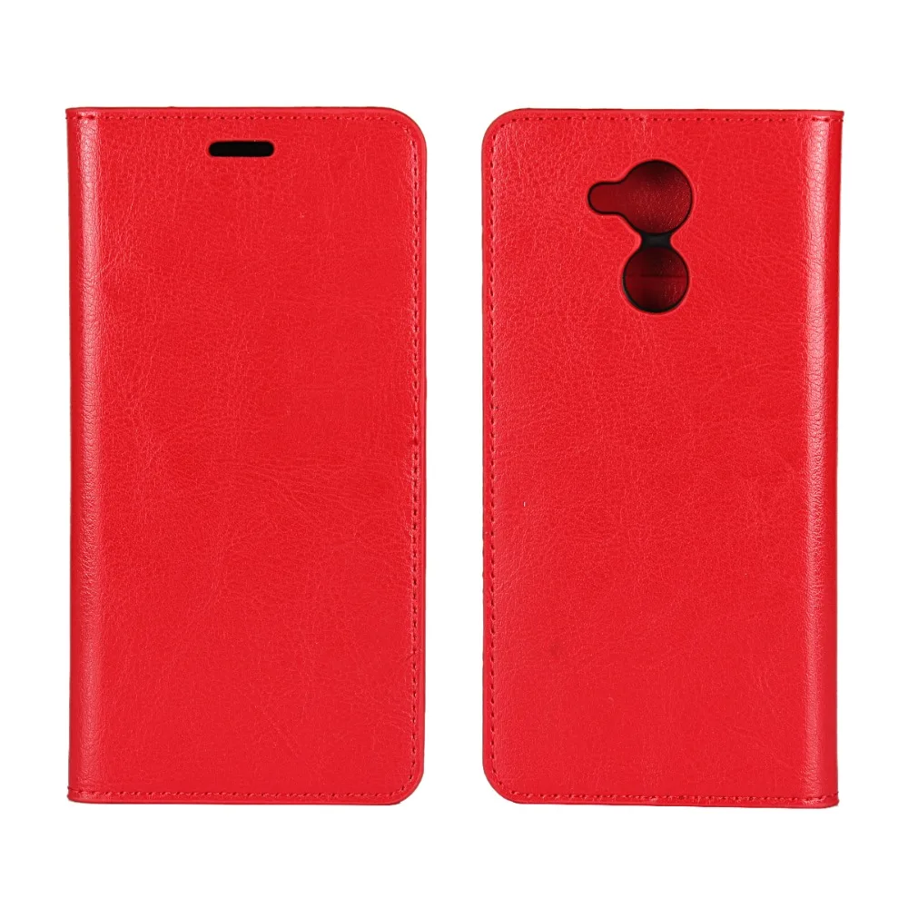 Роскошный чехол-книжка из натуральной кожи для huawei Enjoy 6s/Nova Smart/Honor 6C