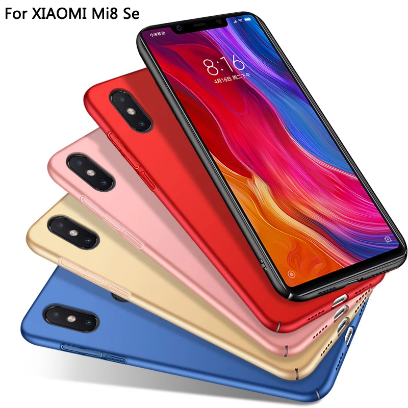 

Чехол для Xiaomi Mi8SE, чехол для Xiaomi Mi8 SE, жесткая задняя крышка из поликарбоната, матовый защитный чехол для Xiaom Mi 8 SE, защитные чехлы