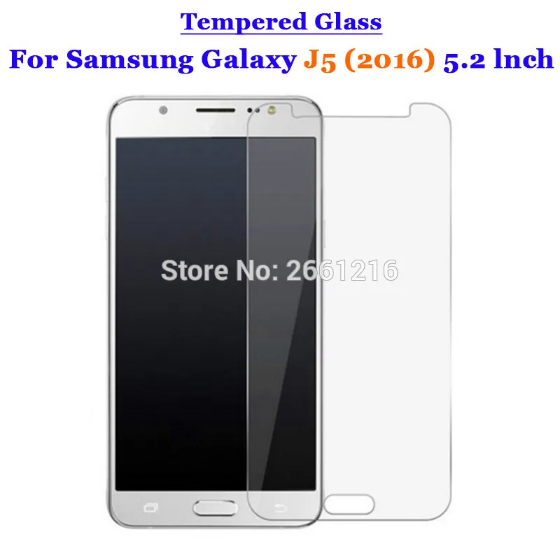 J5 J510 закаленное стекло 9H 2.5D Премиум Защитная пленка для экрана Samsung Galaxy (2016) 5