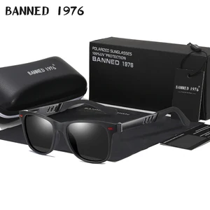 Новинка 2020, солнцезащитные очки, поляризационные, для мужчин, TR 90, для вождения, рыбалки, модные очки, мужские солнцезащитные очки, металлическая оправа, Oculos