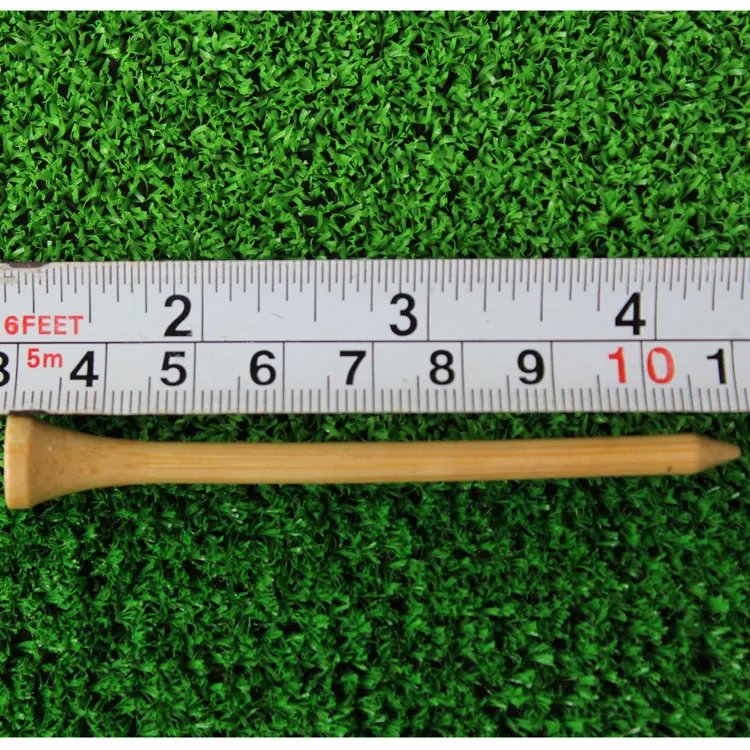 Бамбуковая тройка для гольфа длина 83 мм модель 100 тройники гольфа|bamboo golf tee|golf tees