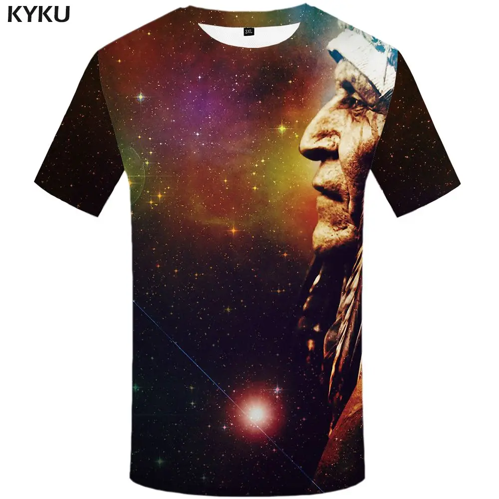 3d t shirt 07 KYKU Horse Футболка мужская белая индийская футболка 3d принт с животными футболка в стиле хип-хоп забавная Летняя мужская одежда в стиле аниме уличная одежда Топ - Цвет: 3d t shirt 07