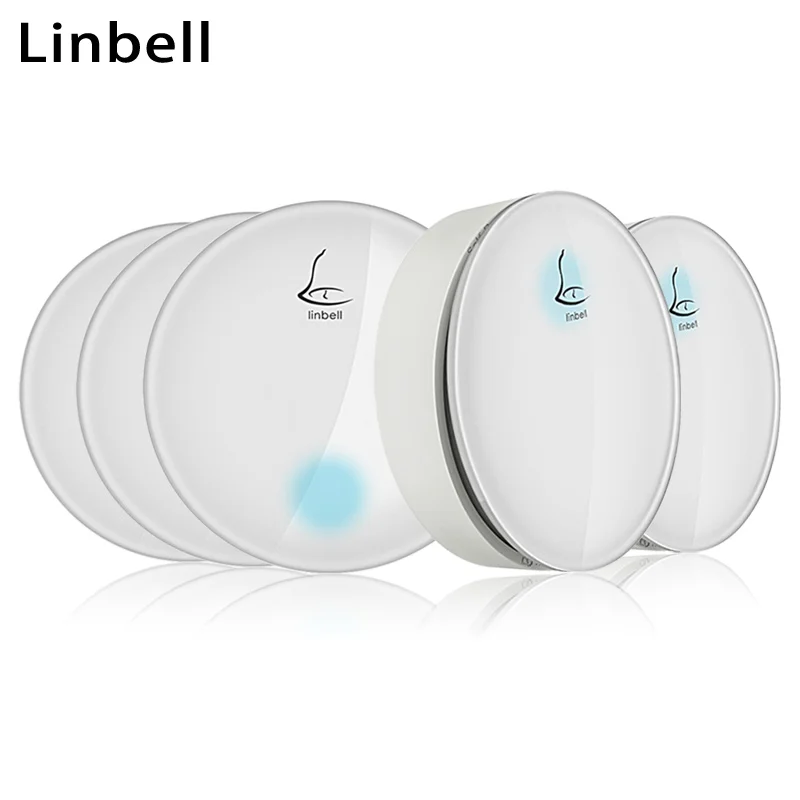Фото Linbell G3 дальний беспроводной дверной звонок 300 м без батареи умный дистанционный Linbell G3 дальний беспроводной дверной звонок 300 м без батареи умный дистанционный