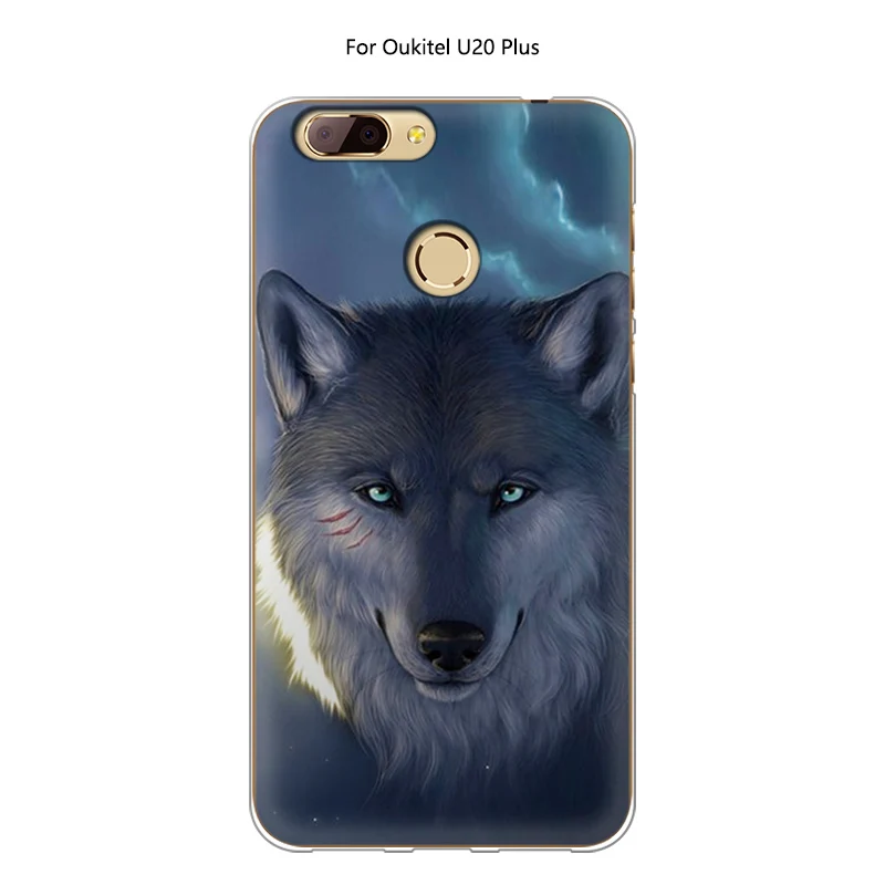 3 JURCHEN Капа чехол для Oukitel U20 плюс силиконовый чехол ТПУ задняя крышка для Oukitel U20 плюс Чехол для телефона чехол мультяшный милый мягкий 5,5" - Цвет: 3