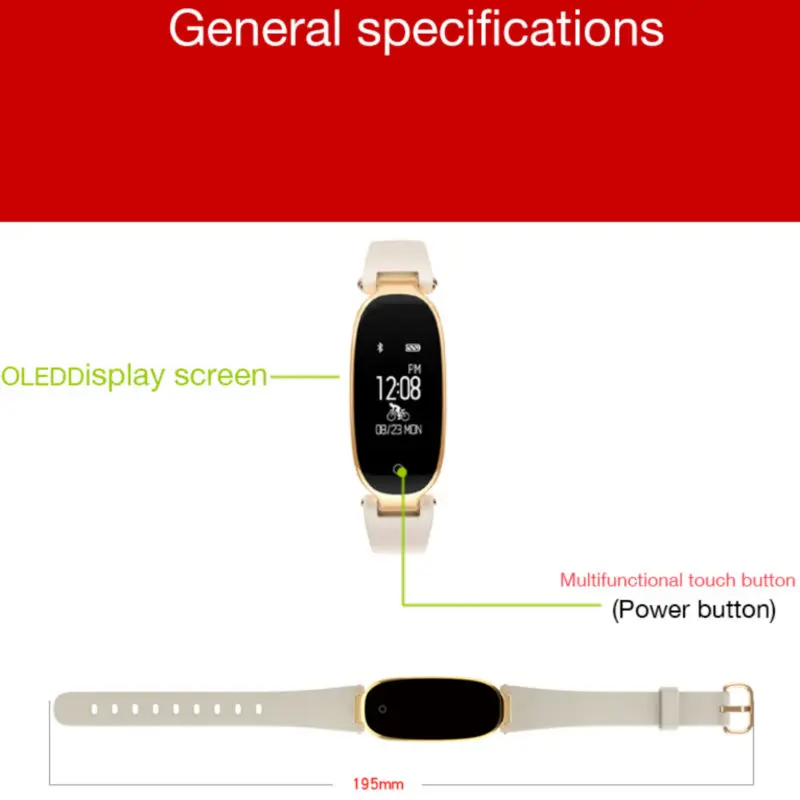 Bluetooth, водонепроницаемые, S3, Смарт-часы, модные женские, женские, montre, пульсометр, умные часы, relogio inteligente, для Android, IOS, reloj