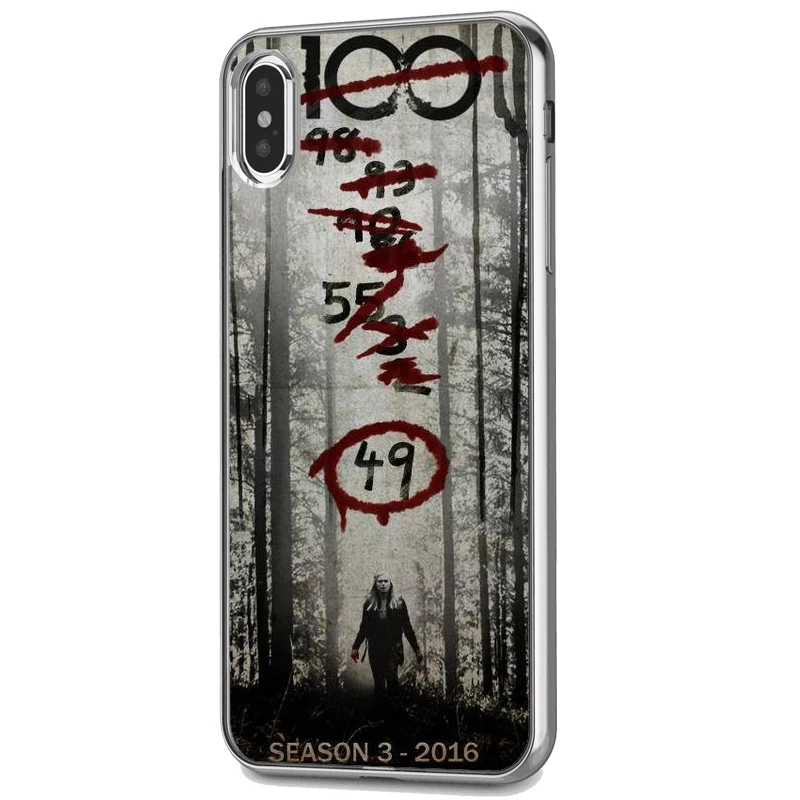 Горячая продажа ТВ шоу 100 серия Мягкий ТПУ чехол для телефона iPhone 4S 5S SE 5C 6 6s 7Plus 8 8plus