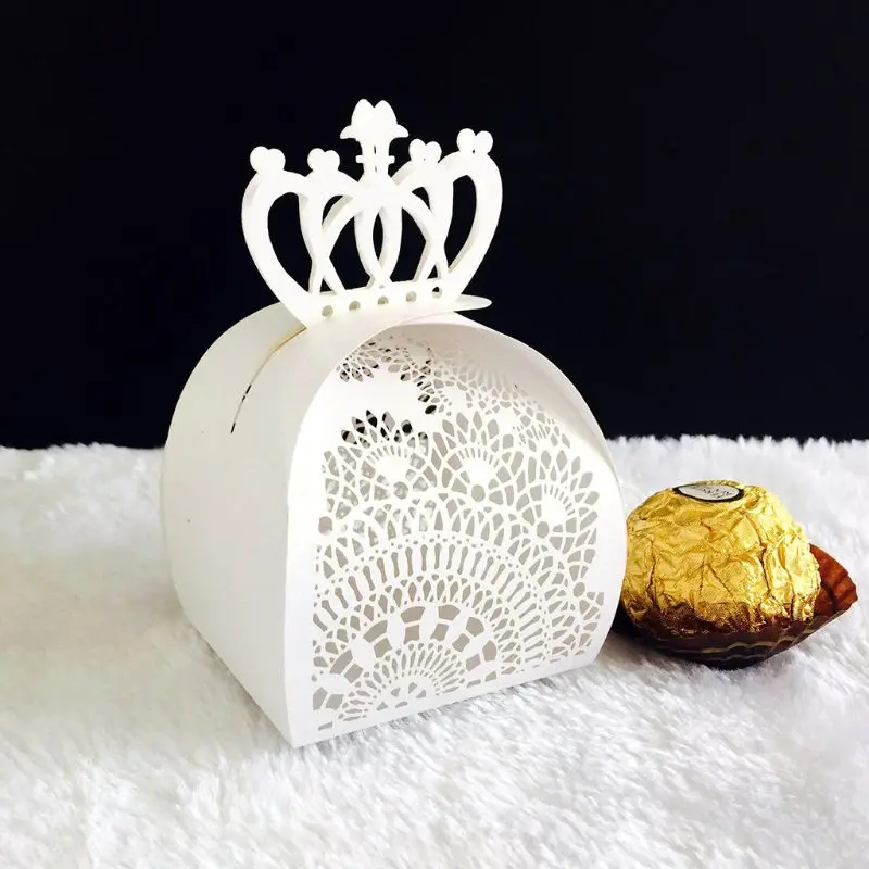 25 искусственных корон лазерная резка пустотелых подарков|Подарочные сумки и