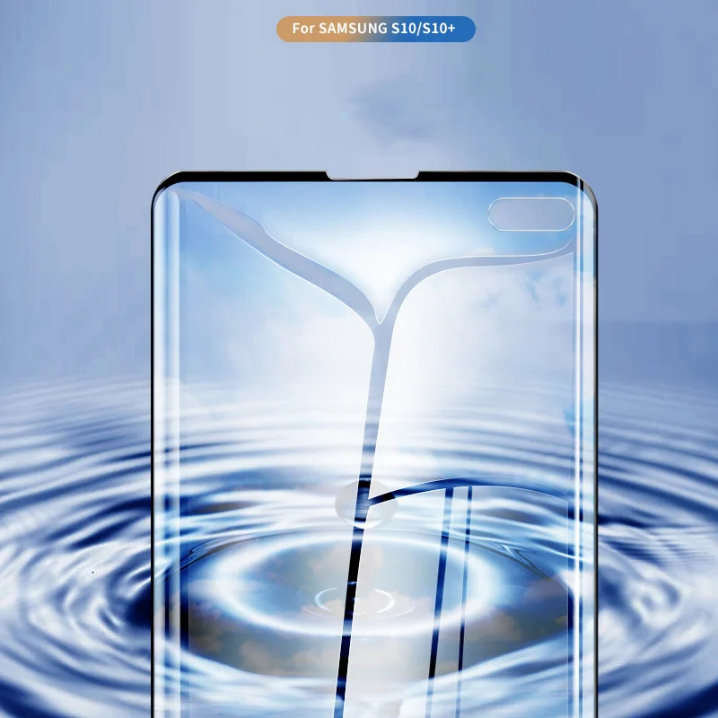 Для Samsung Galaxy S10 S10E Note 10 Plus Pro E Nano защита для жидкого экрана закаленное стекло жидкое