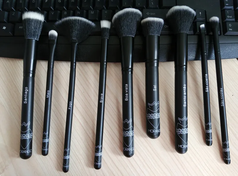 9 шт. за комплект Косметика Щетки с Оригинал Иностранных Заказать|cosmetic