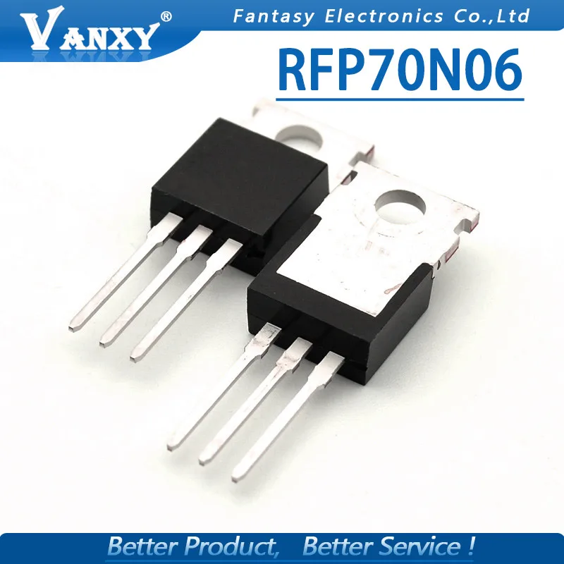 5 шт. RFP70N06 TO-220 70N06 60V 70A NDP7060 TO220 | Электронные компоненты и принадлежности