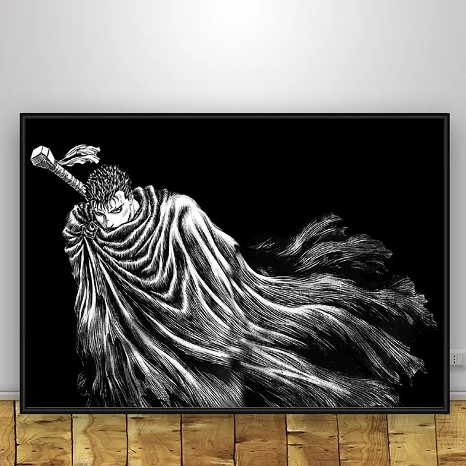 Hd Печатный современный холст мода 1 шт. Berserk аниме плакат украшение дома живопись