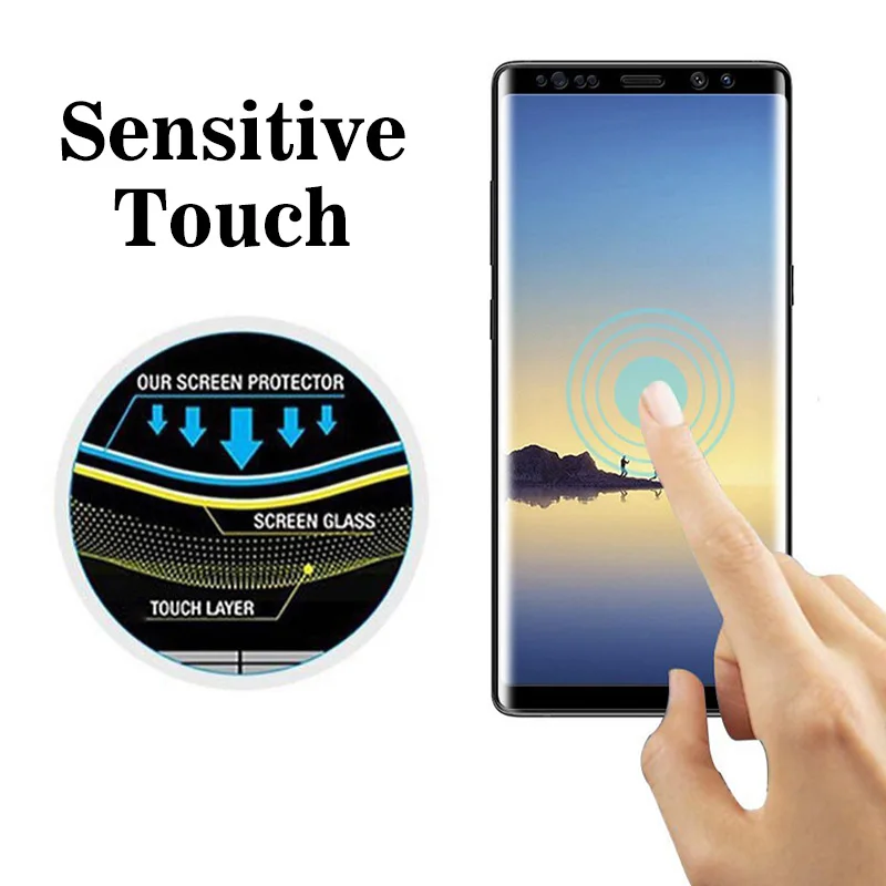 3D on for samsung galaxy s10 screen protector plus lite note 9 tempered glass safety protective note9 s9 10s 9s s 10 samsong 9H | Мобильные