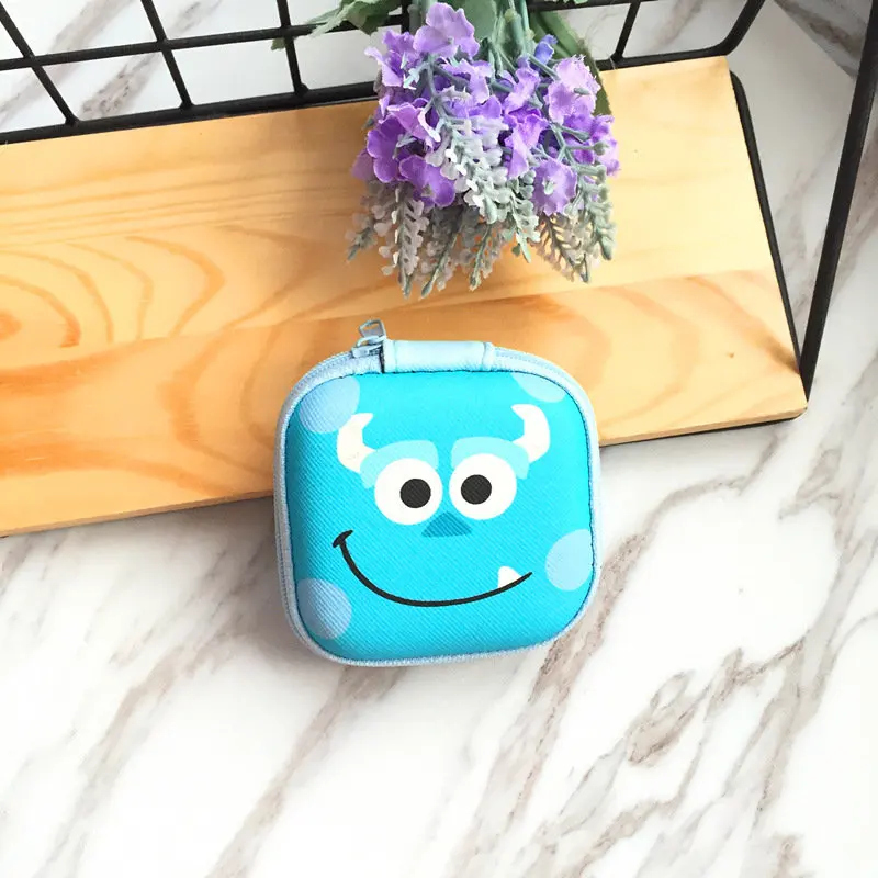 Дисней Детский мультфильм монета PU кошелек Микки Маус прекрасная Монета Сумка девочка мальчик подарок Сумочка для хранения ключ гарнитура сумка Детская коробка пакет - Цвет: M