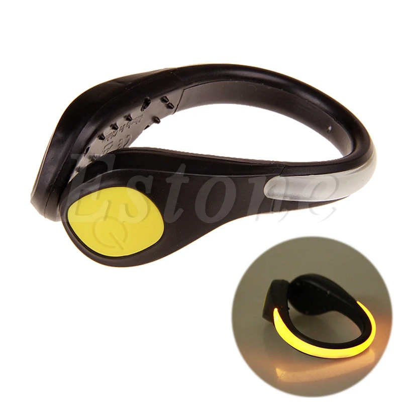 

1PC LED Luminous Shoe Clip Light Night Safety Warning LED Bright Flash Light For Running Cycling Bike Drop Shipping