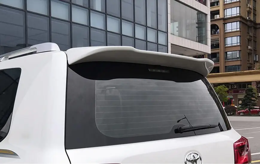 JINGHANG ABS задний спойлер багажника автомобиля с лампой подходит для 08-18 Toyota Land Cruiser