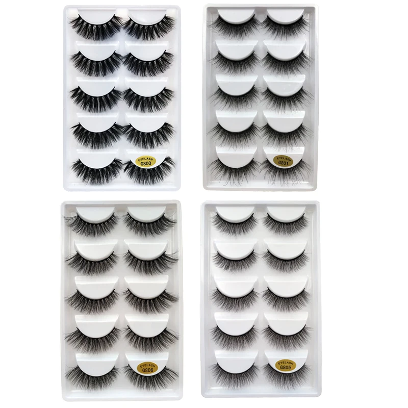 3D ресницы норковые жестокость свободный объем мягкие драматические накладные