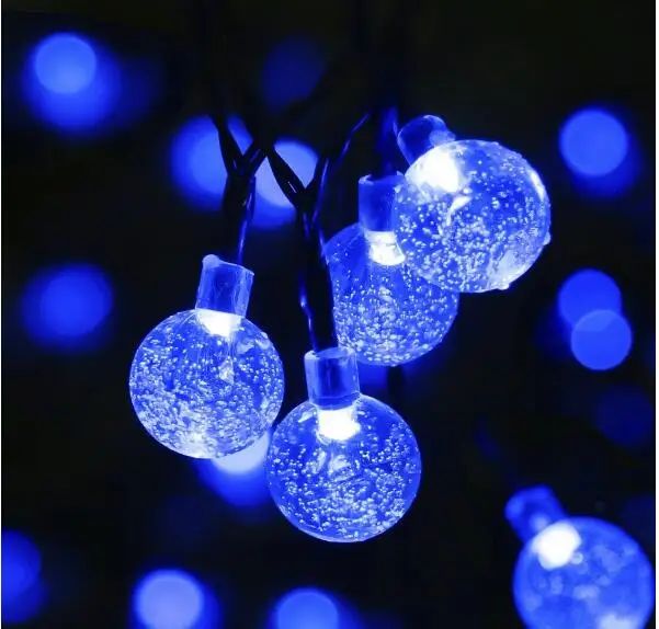 50 LED Waterproof Outdoor Christmas Lighting Solar String Lights Home Festival Party Decoration Multicolor | Лампы и освещение