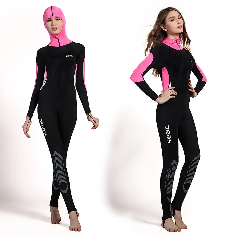 Женский купальник с длинным рукавом гидрокостюмы|women wetsuits|diving suitwetsuit swimwear |
