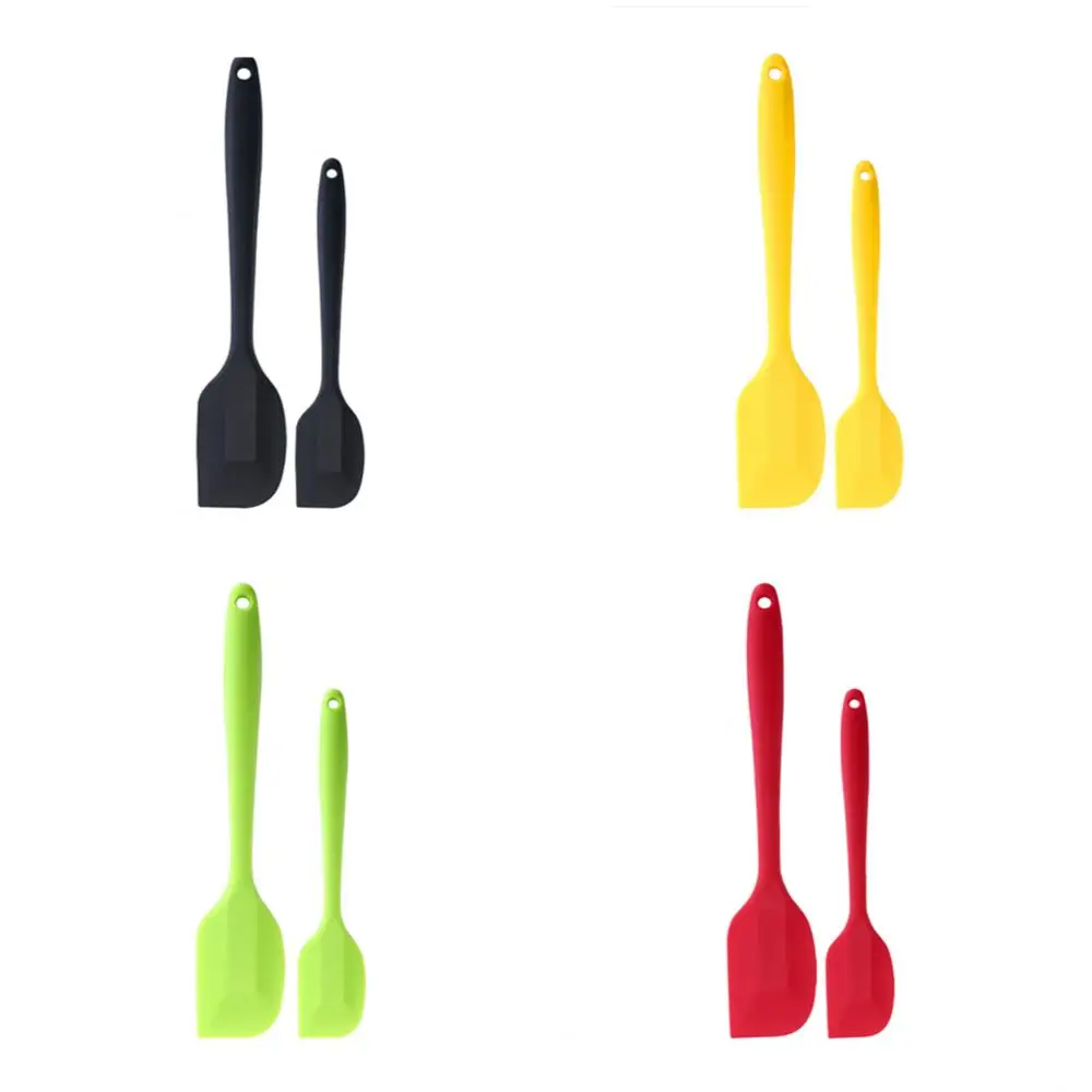 2 шт силиконовый крем масло торт шпатель скребок для смешивания теста кисточка
