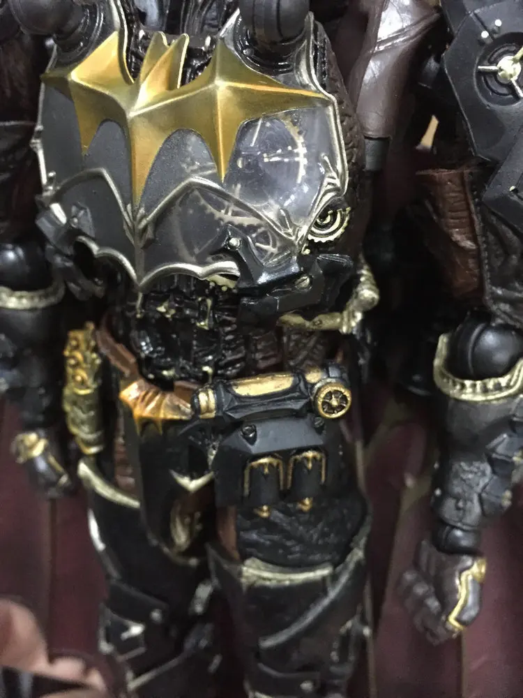 Бэтмен Play Arts KAI, экшн-фигурка ПВХ игрушки 260 мм аниме фильм модель стимпанк летучая мышь человек Кай-плей арт