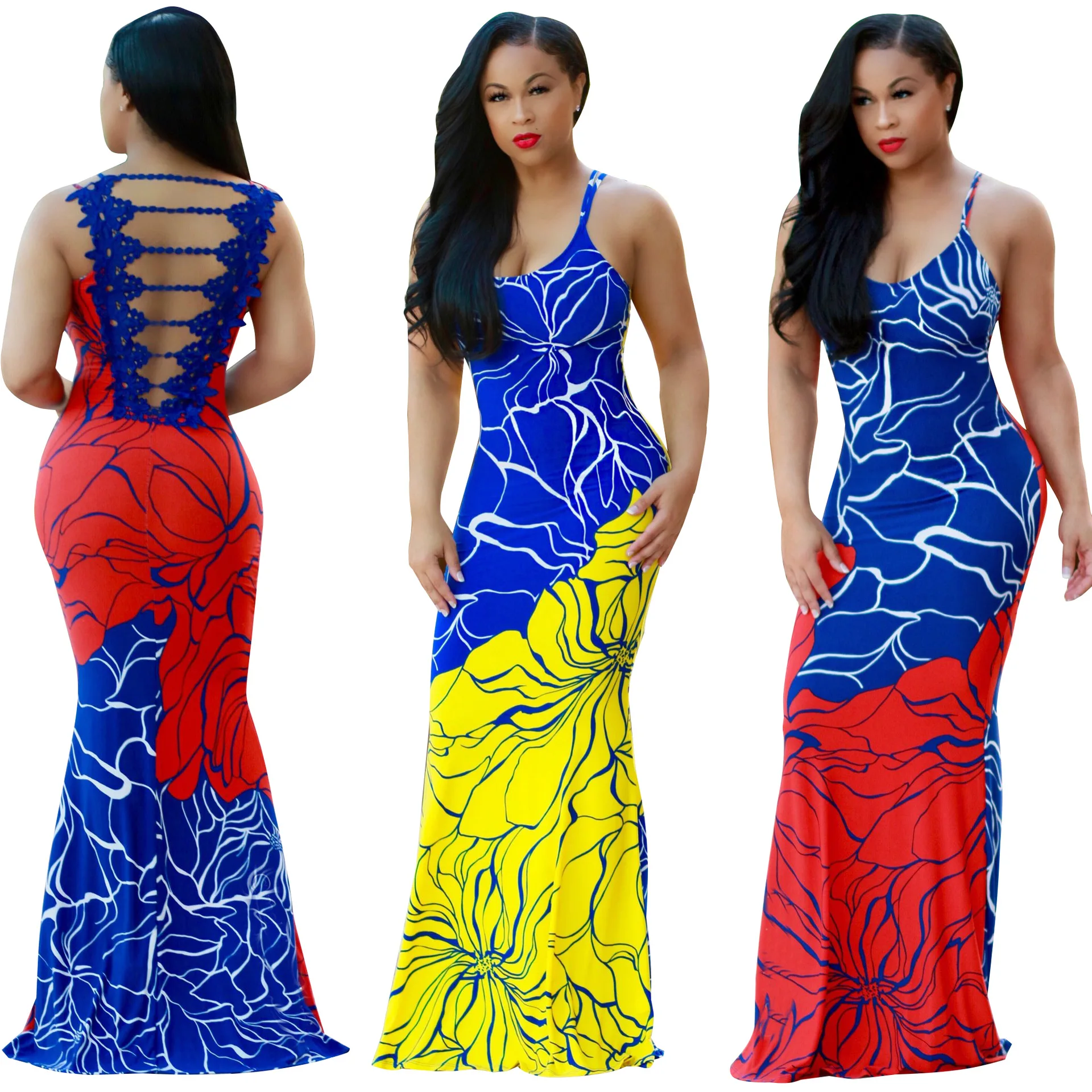 Африканский Базен Riche Платья для женщин 2017 Срок годности полиэстер африканских