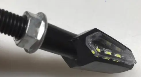 12V LED универсальный тип мотоцикла указатель поворота Супер яркие лампочки