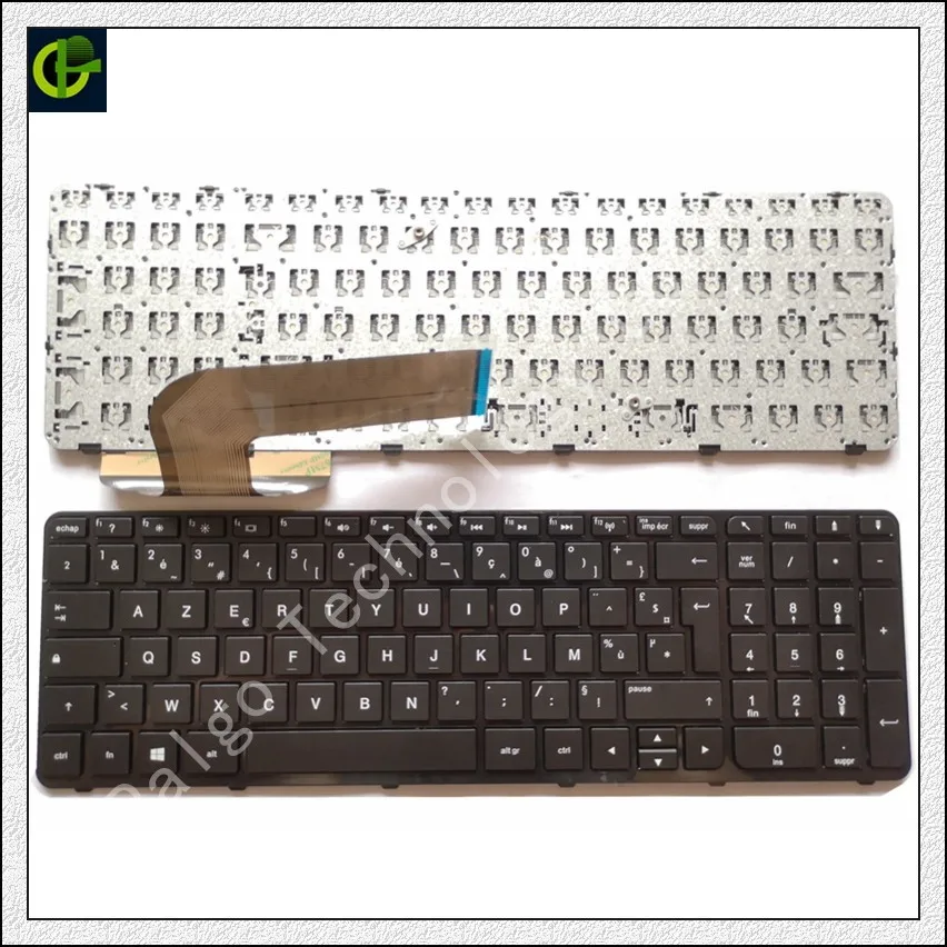 Французская клавиатура с раскладкой Azerty для струйного принтера HP Pavilion 15 r127nf r128nf