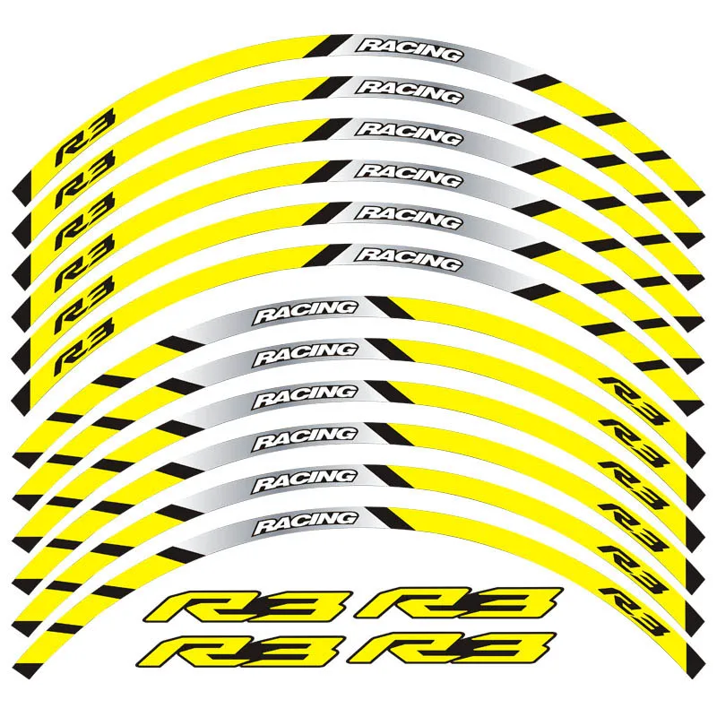 Рисунок 4 - Наклейка на передние и задние колеса мотоцикла