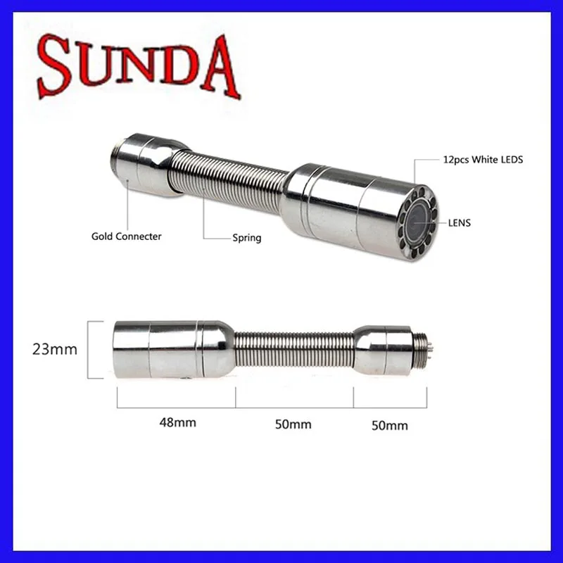 Камера Эндоскоп диаметром 23 мм с ЖК монитором 7 дюймов|inspection camera|endoscope inspection