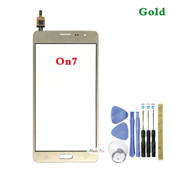 Only Gold Touch Высококачественный 5,5 ''для samsung Galaxy On7 On 7 G6000 SM-G6000 ЖК-дисплей с сенсорным экраном дигитайзер сенсор+ инструмент - Цвет: Only Gold Touch