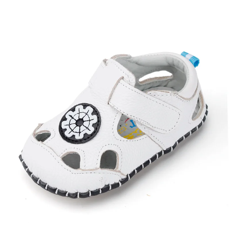 Детская обувь Smart Poro сандалии для детей летняя маленьких мальчиков из бычьей кожи
