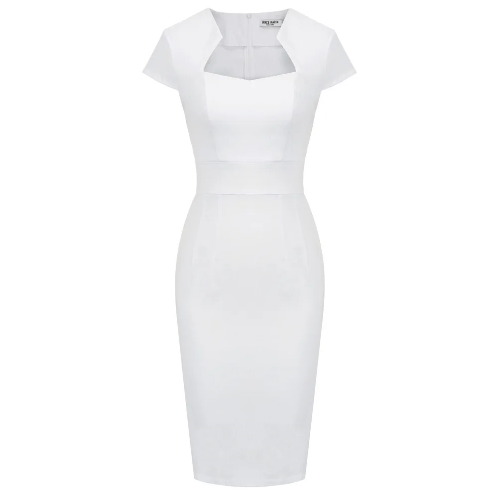 Женское платье с рукавом крылышком Grace Karin летние эластичные облегающие вечерние