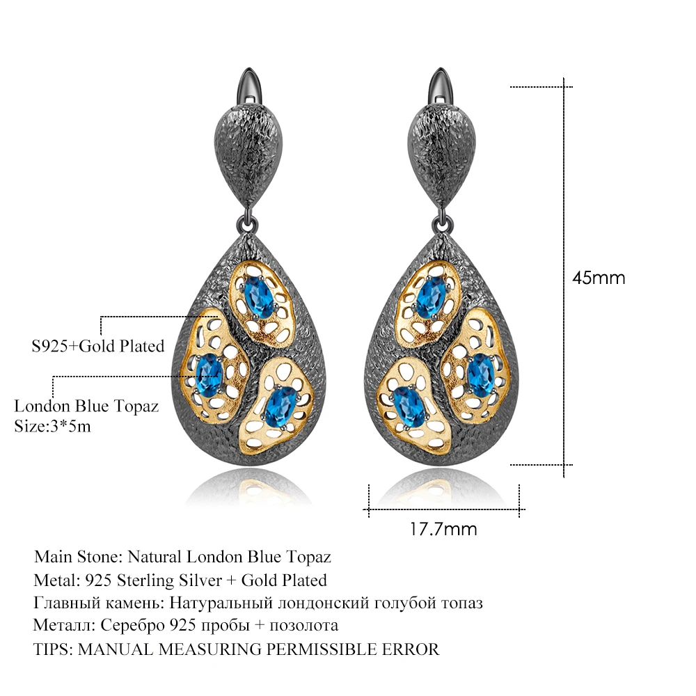 GEM'S BALLET 1.26Ct натуральный родолит Гранат 925 серебро оригинальный ручной работы