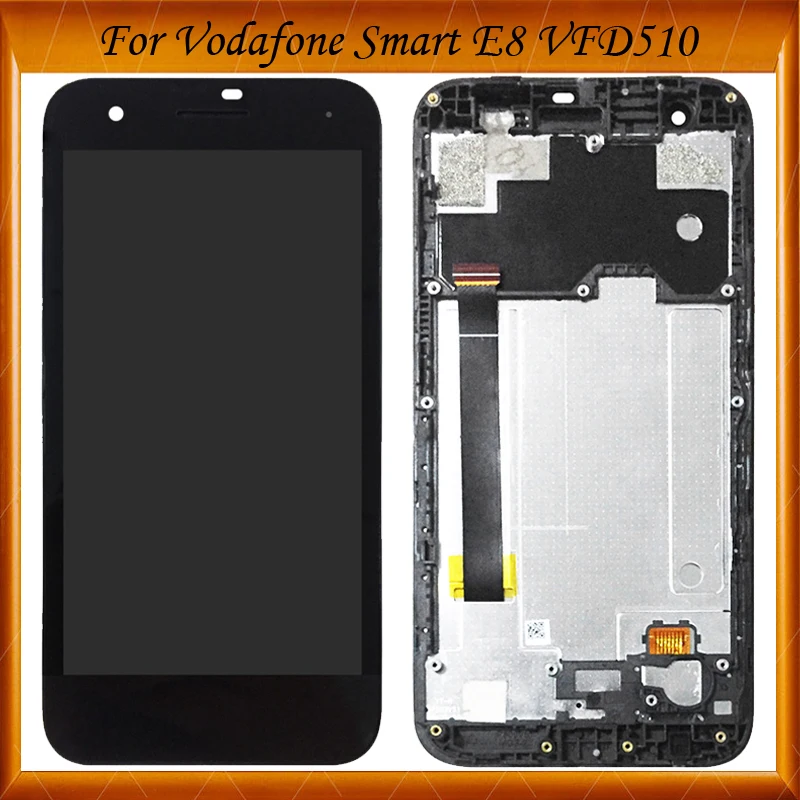 Для Vodafone Smart e8 VFD510 VFD 510 VF510 ЖК дисплей + сенсорный экран в сборе с рамкой для