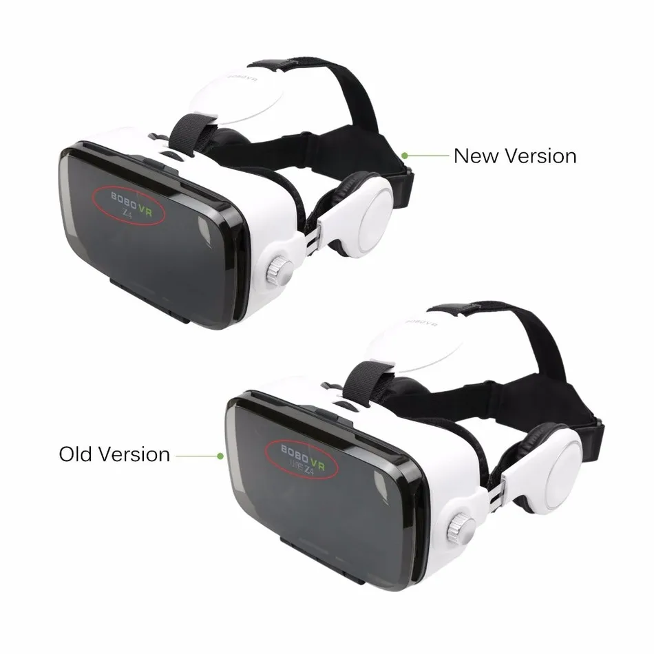 Горячая VR Cardboard BOBOVR Z4 VR Очки виртуальной реальности 360 градусов 3D просмотр захватывающий опыт 4,7 ''-6,2'' смартфон