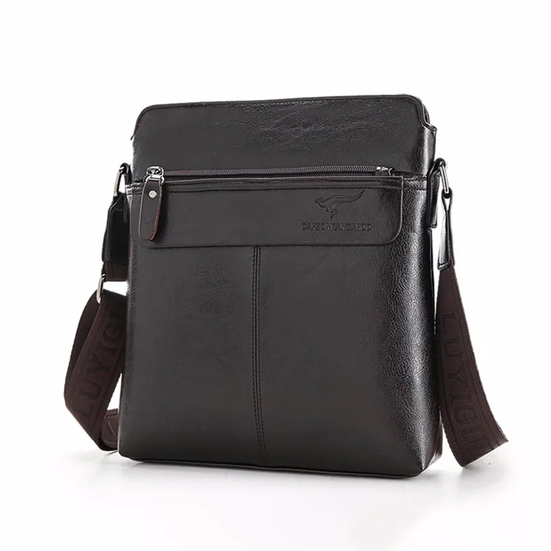 

Casual Business PU Leather Fashion Messenger Bags multifunction Key BagMen Business Handbag Shoulder Bag Tote Flap Bag Chest Bag
