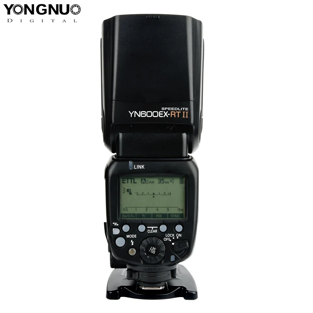 Беспроводная вспышка YONGNUO YN600EX-RTII 2 4G HSS 1/8000s Master Flash Speedlite для камеры Canon 1300D 6D 5D3 5D2