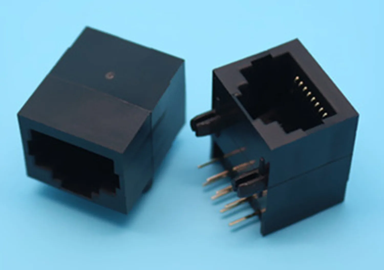 2 шт. патрон RJ45 под прямым углом 90 градусов|connector rj45|connector socketconnector pcb |