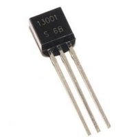 100pcslot e13001 mje13001 13001 to 92 npn silicon transistor new original