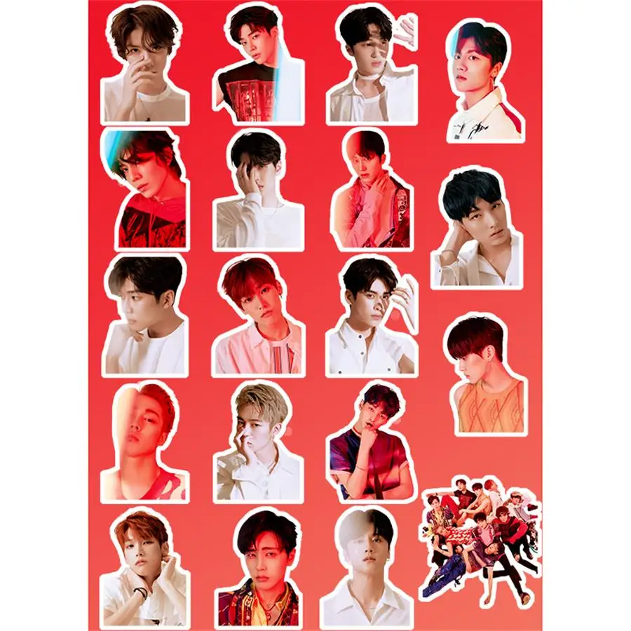 Kpop SF9 чувственный клей фото наклейки для мобильного телефона багаж гитары Декоративные DIY наклейки