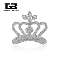 amazing blingbling rhinestone crown brooches pins jewelry gift for women