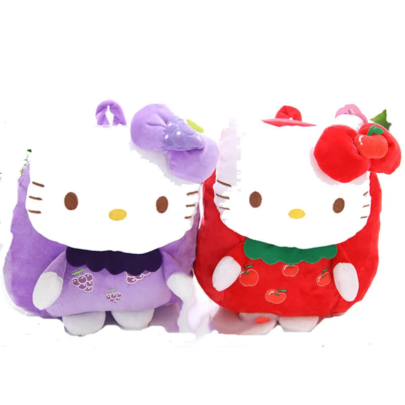 Новое поступление детские плюшевые сумки с рисунками Детский рюкзак школьные hello