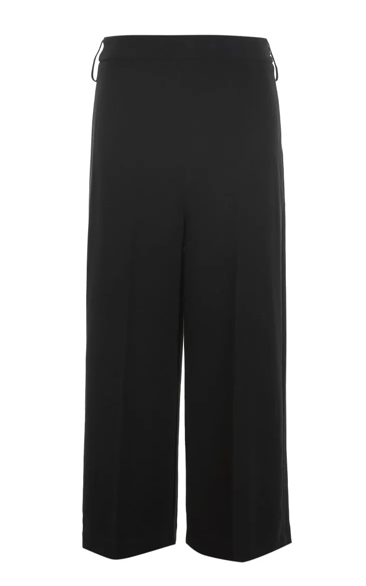 Vero Moda новые женские брюки Капри с высокой талией для отдыха с объемной боковой молнией и широкими штанинами на шнуровке | 31836J515